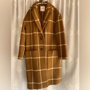 Madewell Women’s Wool Long Coat XS
